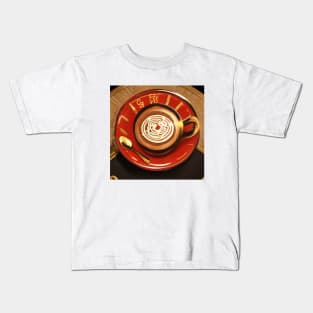 Coffee Cafeteria Vintage Retro Since Kids T-Shirt